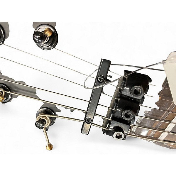 Used ESP black metal F series matte black Solid Body Electric Guitar