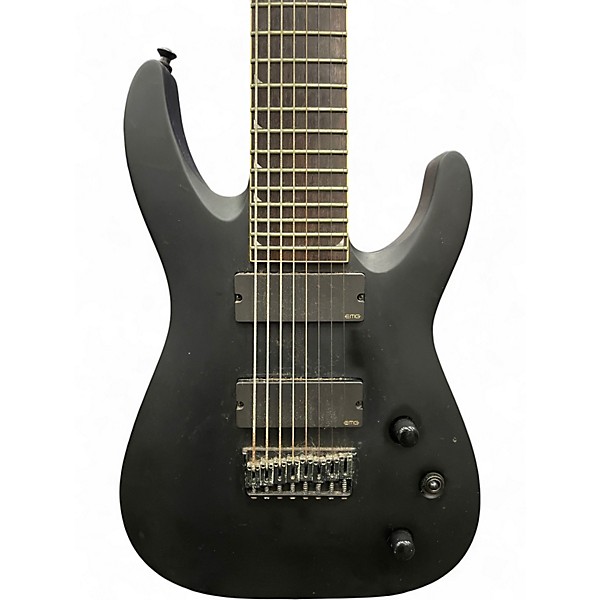 Used Jackson SLATFXMG 3-8 Soloist X Series Matte Black Solid Body Electric Guitar
