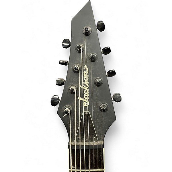 Used Jackson SLATFXMG 3-8 Soloist X Series Matte Black Solid Body Electric Guitar