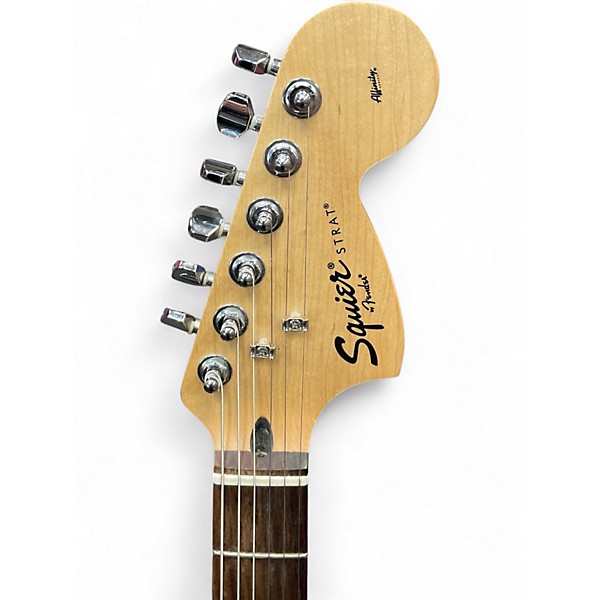 Used Squier Affinity Stratocaster Blue Solid Body Electric Guitar