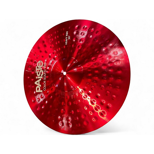 Used Paiste 20in COLORSOUND 900 HEAVY RIDE Cymbal