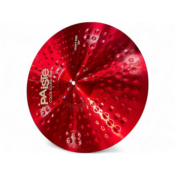 Used Paiste 20in COLORSOUND 900 HEAVY RIDE Cymbal