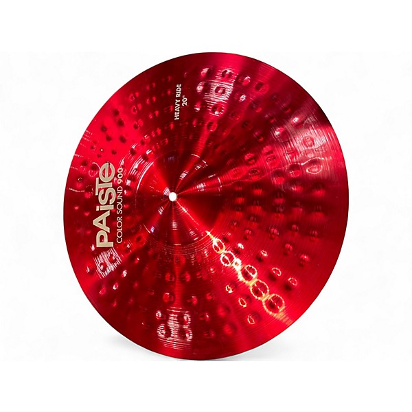 Used Paiste 20in COLORSOUND 900 HEAVY RIDE Cymbal