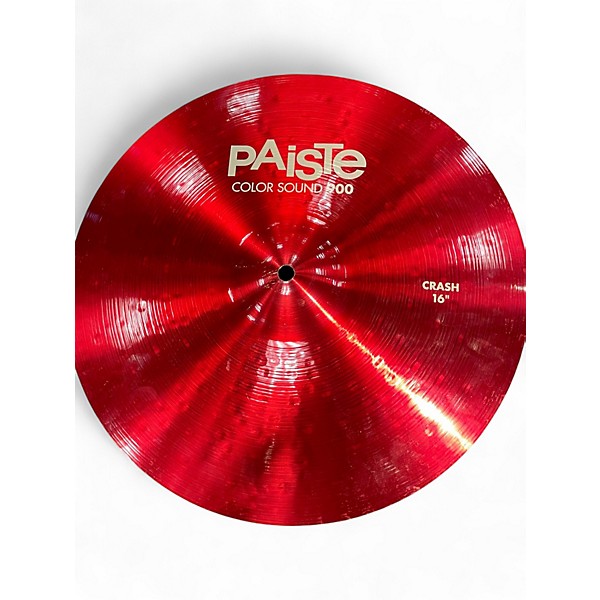 Used Paiste 16in COLORSOUND 900 CRASH Cymbal