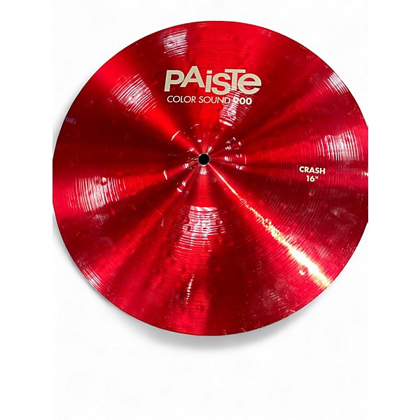 Used Paiste 16in COLORSOUND 900 CRASH Cymbal