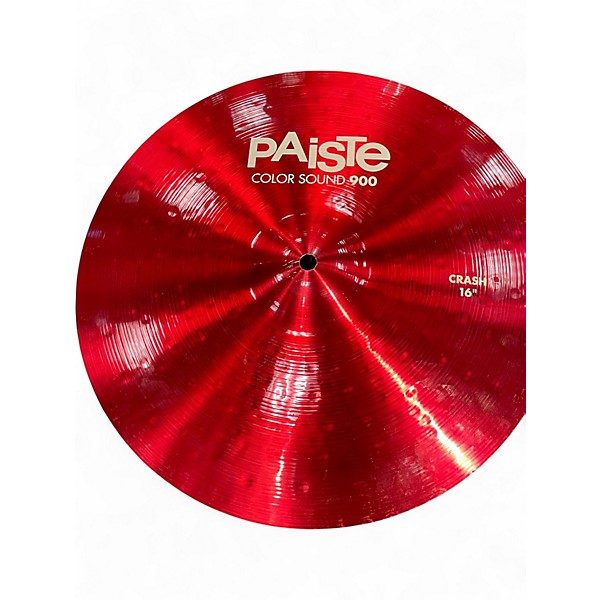 Used Paiste 16in COLORSOUND 900 CRASH Cymbal