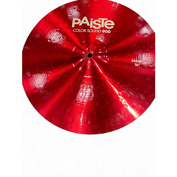Used Paiste 16in COLORSOUND 900 CRASH Cymbal