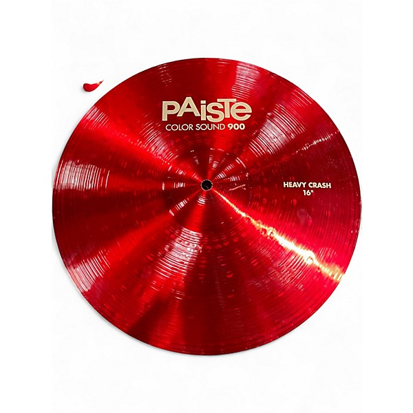 Used Paiste 16in COLORSOUND 900 HEAVY CRASH  Cymbal