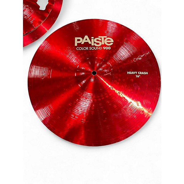 Used Paiste 16in COLORSOUND 900 HEAVY CRASH  Cymbal