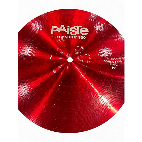 Used Paiste 14in COLORSOUND 900 HIHAT PAIR Cymbal