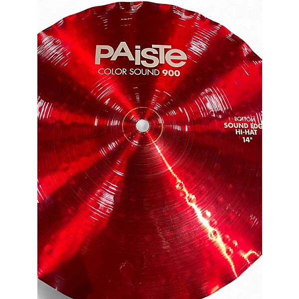 Used Paiste 14in COLORSOUND 900 HIHAT PAIR Cymbal