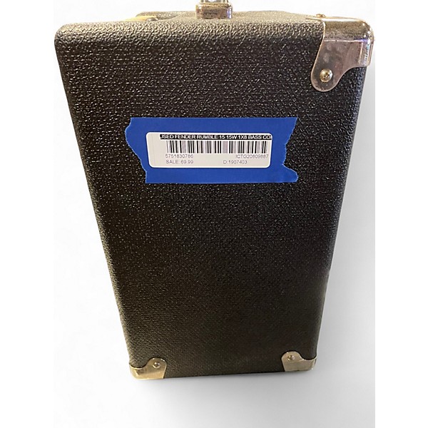 Used Fender Rumble 15 15W 1X8 Bass Combo Amp