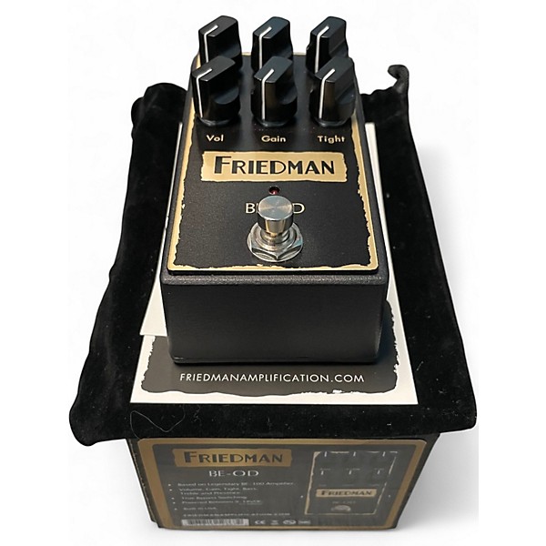 Used Friedman BE-OD Effect Pedal