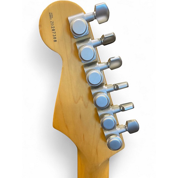 Used Fender American Standard Stratocaster Trans White Solid Body Electric Guitar