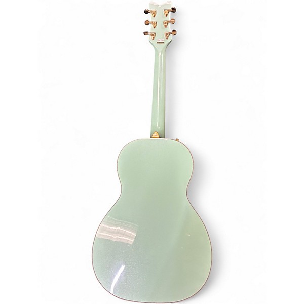 Used Gretsch Guitars G5021E Rancher Penguin Parlor Mint Green Acoustic Electric Guitar
