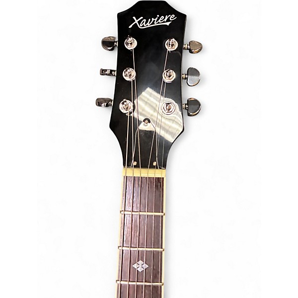 Used Xaviere XV-550 Seafoam Green Hollow Body Electric Guitar