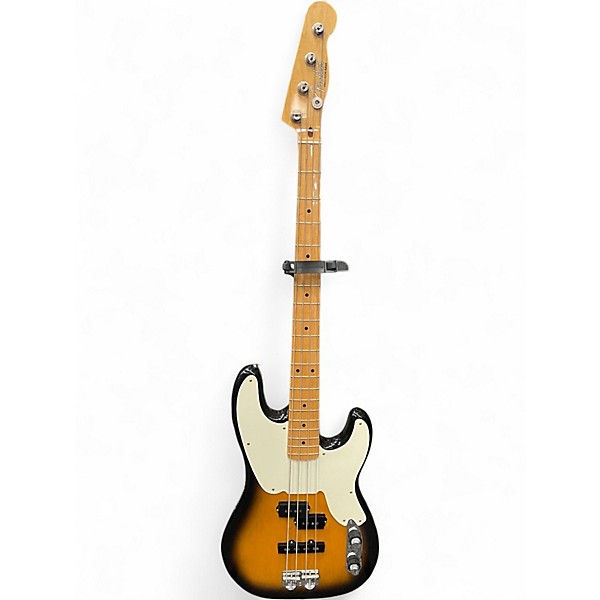 Used Fender 1995 Custom Shop P Bass 2 Tone Sunburst Electric Bass Guitar
