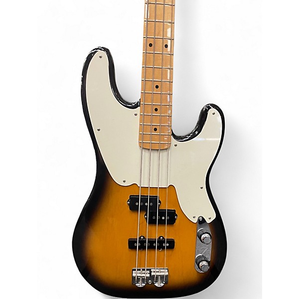 Used Fender 1995 Custom Shop P Bass 2 Tone Sunburst Electric Bass Guitar