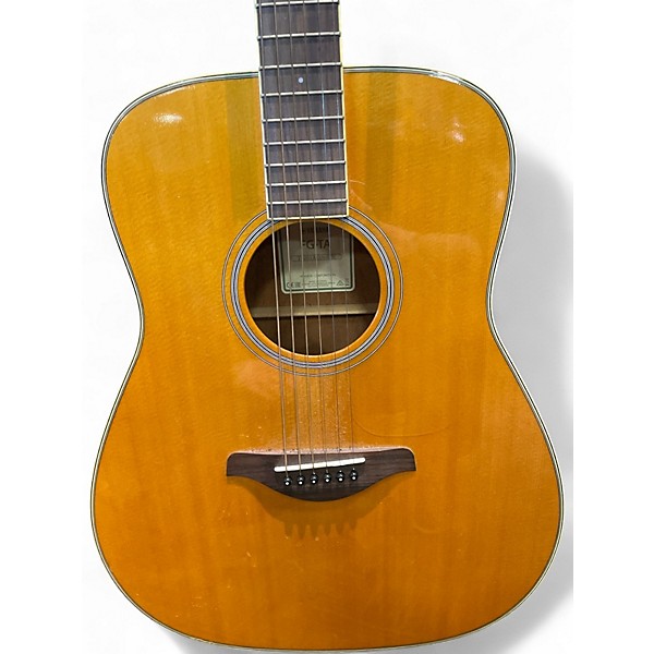 Used Yamaha FG-TA NATURAL Acoustic Electric Guitar