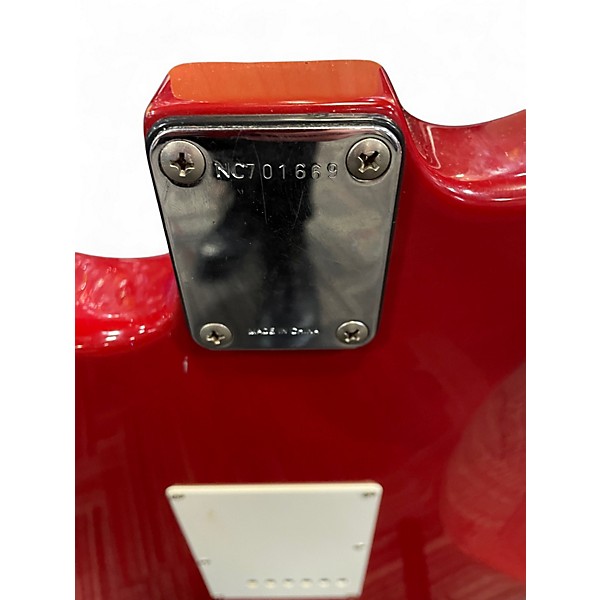 Used Squier Affinity Stratocaster RED Solid Body Electric Guitar