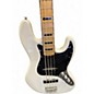 Used Squier Vintage Modified Jazz Bass '70s Olympic White Solid Body Electric Guitar
