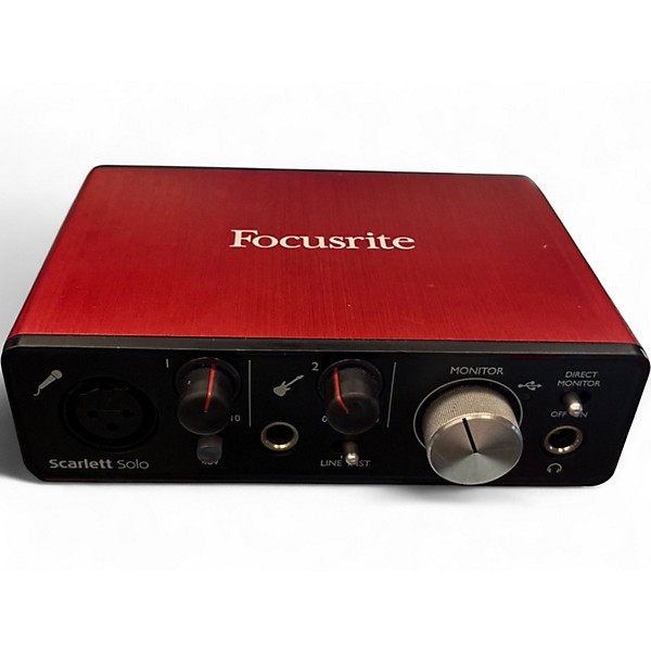 Used Focusrite Scarlett Solo Gen 2 Audio Interface