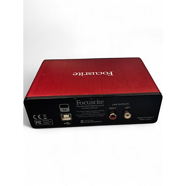 Used Focusrite Scarlett Solo Gen 2 Audio Interface