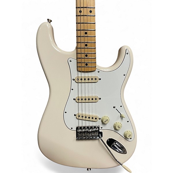 Used Fender JV MODIFIED 60'S STRATOCASTER Olympic White Solid Body Electric Guitar