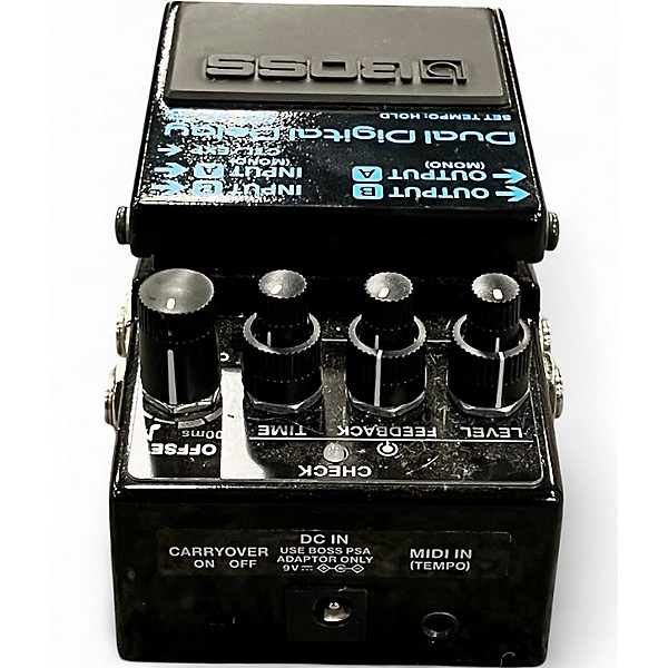 Used BOSS SDE-3 DUAL DIGITAL DELAY Effect Pedal