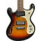 Used Danelectro 66 3 Tone Sunburst Hollow Body Electric Guitar