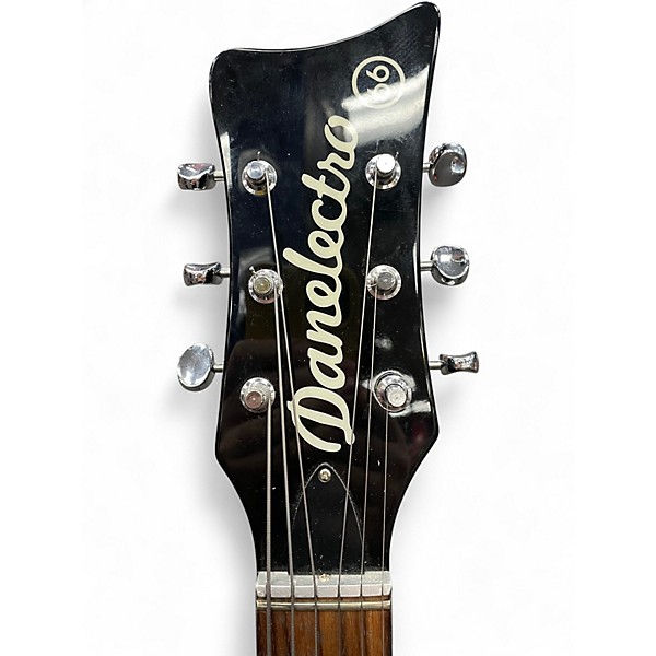 Used Danelectro 66 3 Tone Sunburst Hollow Body Electric Guitar