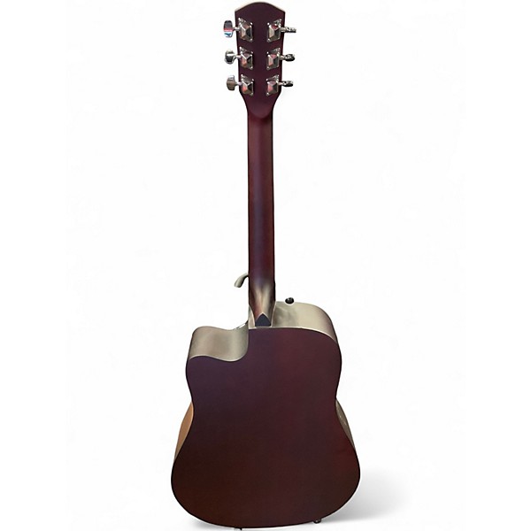 Used Fender FA-28CE 2 Color Sunburst Acoustic Electric Guitar