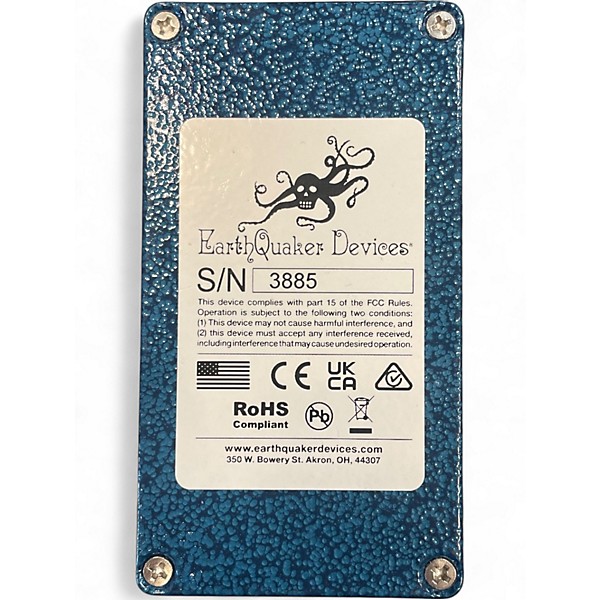 Used EarthQuaker Devices ZOAR Effect Pedal