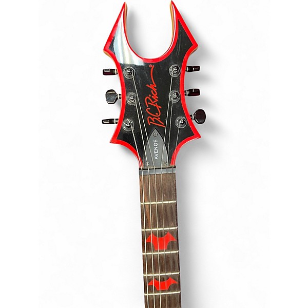 Used 2008 B.C. Rich ASOBO Avenge Son Of Beast Black Solid Body Electric Guitar
