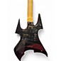 Used 2008 B.C. Rich ASOBO Avenge Son Of Beast Black Solid Body Electric Guitar