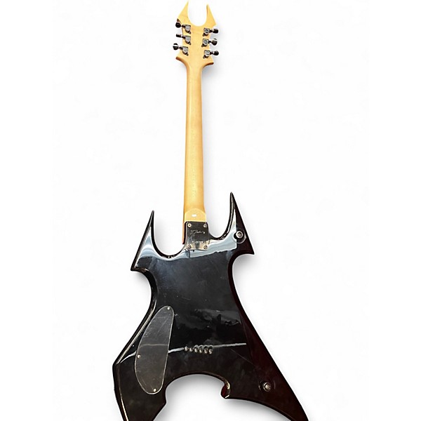 Used 2008 B.C. Rich ASOBO Avenge Son Of Beast Black Solid Body Electric Guitar