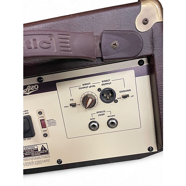 Used Acoustic A20 20W Acoustic Guitar Combo Amp