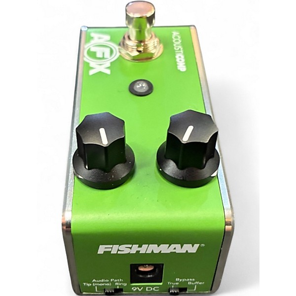 Used Fishman ACOUSTICOMP Effect Pedal