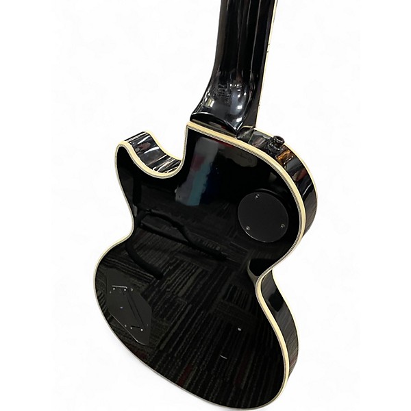 Used Epiphone Les Paul Custom Black Solid Body Electric Guitar