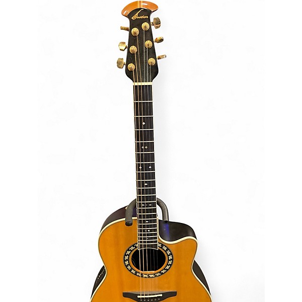 Used Ovation 1777 Legend Natural Acoustic Electric Guitar