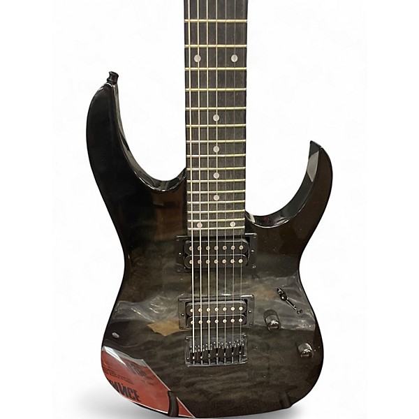 Used Ibanez GRG7221QA COOL DIRT Solid Body Electric Guitar