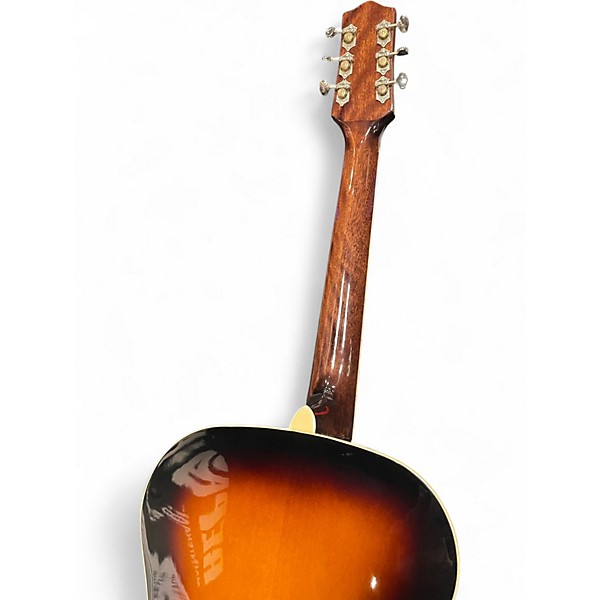 Used The Loar LH309VS 3 Tone Sunburst Hollow Body Electric Guitar