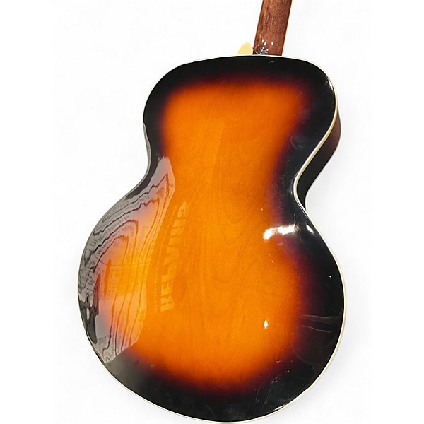 Used The Loar LH309VS 3 Tone Sunburst Hollow Body Electric Guitar