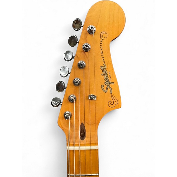 Used 2022 Squier 40th Anniversary Jazzmaster Vintage Edition SATIN VINTAGE EDITION Solid Body Electric Guitar