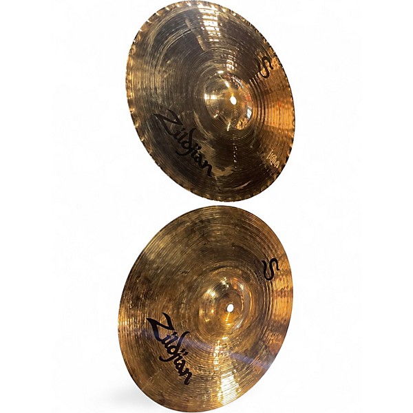 Used Zildjian 14in S Family Mastersound Hi-Hats Pair Cymbal