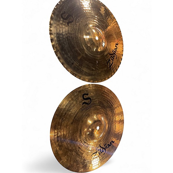 Used Zildjian 14in S Family Mastersound Hi-Hats Pair Cymbal