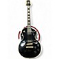 Used Epiphone LES PAUL CUSTOM P-90 Black Solid Body Electric Guitar thumbnail
