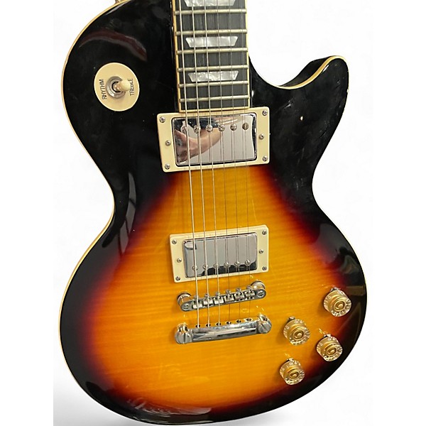 Used Epiphone Les Paul Tribute Plus sunburst Solid Body Electric Guitar