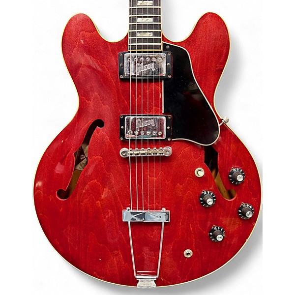 Vintage 1972 Gibson ES335TD Cherry Hollow Body Electric Guitar
