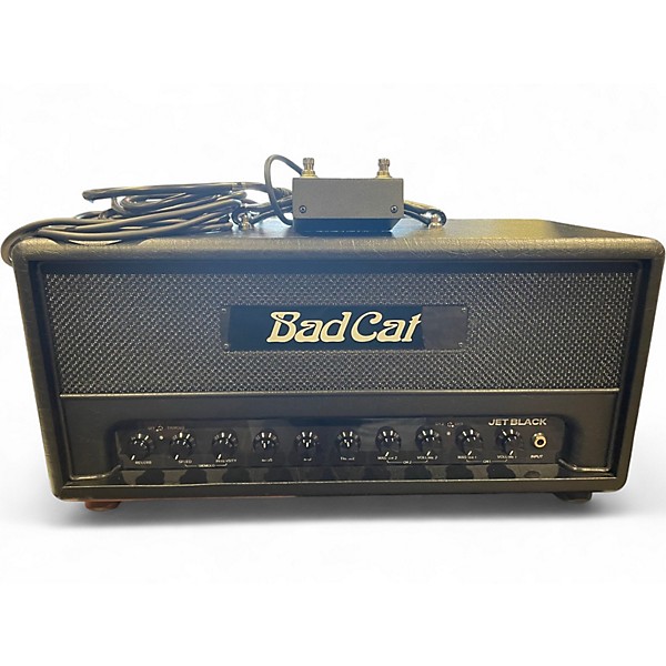 Used Bad Cat Jet Black Tube Guitar Amp Head